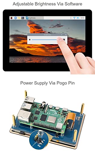 Écran DSI 5 pouces IPS résout les problèmes de câblage sur Raspberry Pi