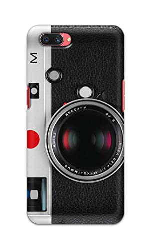 Image of Printed Hard Back Cover Case for Oppo A3s | Oppo A5 2018 | Realme C1 | Realme C1 2019 Back Cover (Vintage Camera) -702