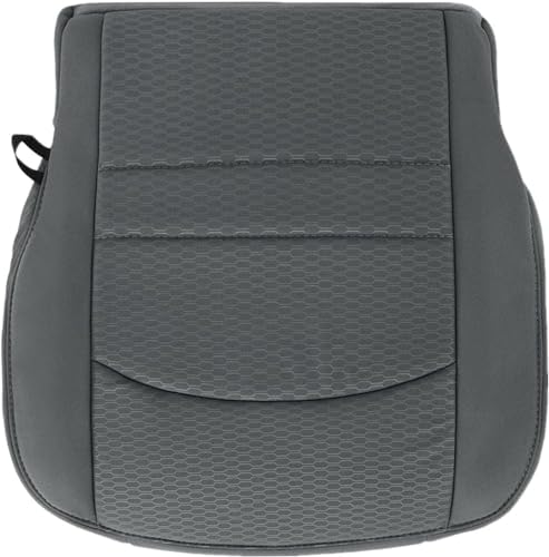 2009 Chevy Avalanche Driver Bottom Cloth Seat Cover EBONY BLACK Trim Code: 19C E - Foto 5