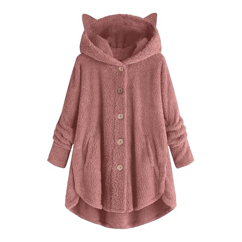 Sweatshirt en peluche pour femme idéal pour les promenades d'automne et d'hiver