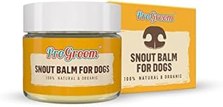 ProGroom Dog Snout Balm Soother  Natural Nose Wax, Butter - Organic Cream Safe for Licking  50 ml