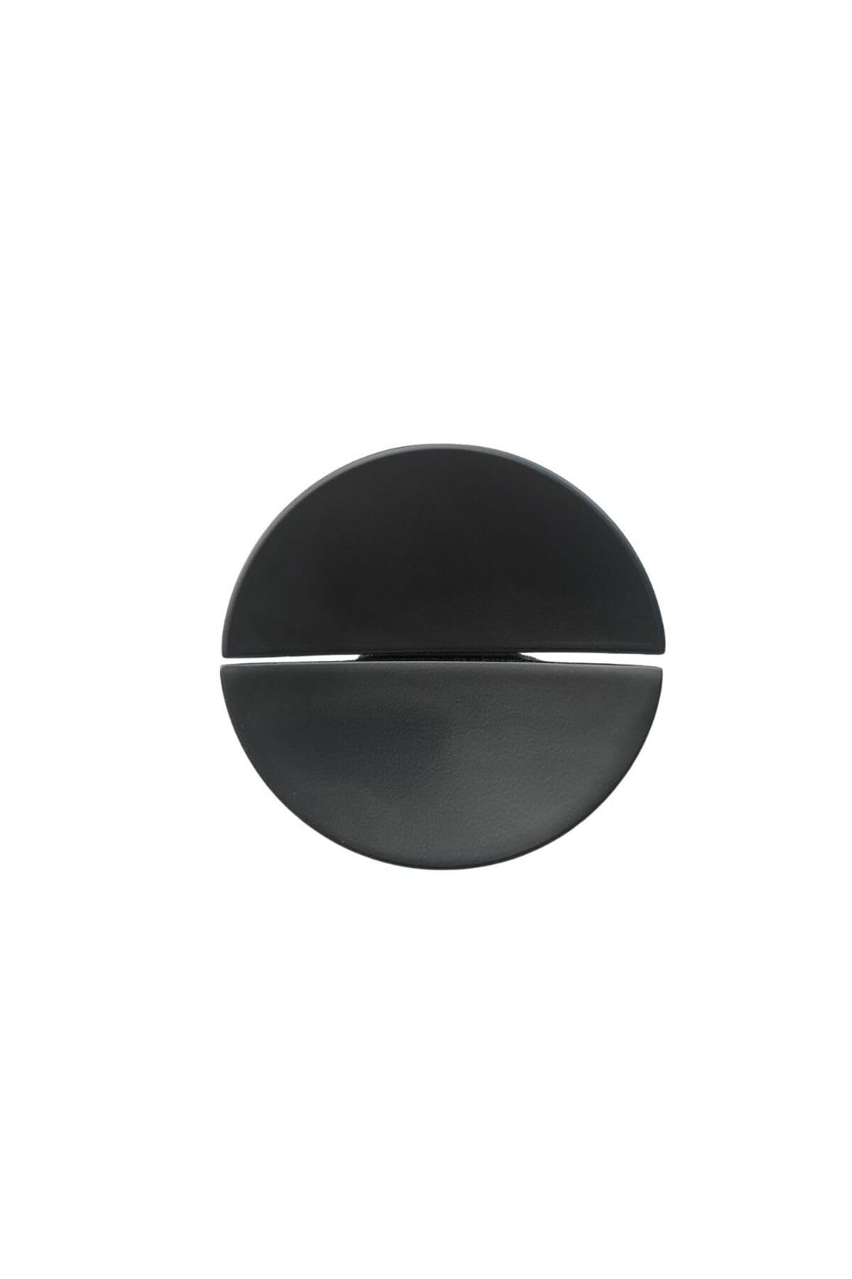 System 4716 Yarım Daire Oval Kulp Siyah Renk Tek Adet 16 Mm Siyah Tek Ebat Ssy4716 0016 Al6
