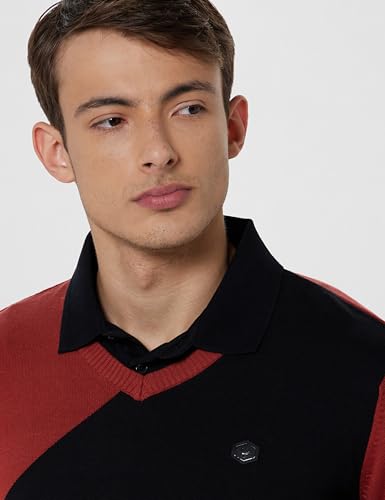 Image of Allen Solly Men's Cotton Casual V Neck Sweater