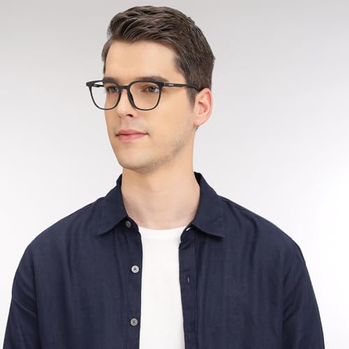 LENSKART BLU | Zero Power Blue Cut Computer Glasses | Anti Glare, Lightweight & Blocks Harmful Rays | UV Protection Specs | Men & Women | Large |... - Image 6