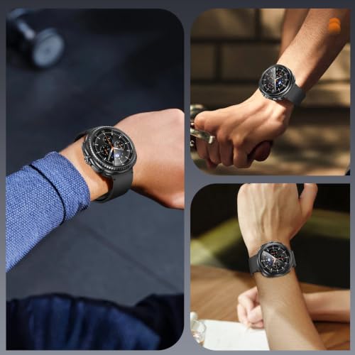 LETOID Metal Case for Samsung Galaxy Watch 8 Classic Screen Protector 46mm by LETOID - Used condition - Image 7