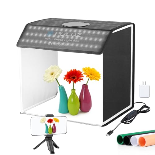 PULUZ Be{bNXA`BepCg{bNXLbg600D Nylonzޗ/Ɩ CRI?95/3200k-6500k 3FxiK/4F PVCwi/܂ݎBeCg{bNX/iBe/Be{bNXBeu[XB