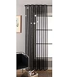 Größe: HxB 245x140 cm, Farbe: Schwarz
