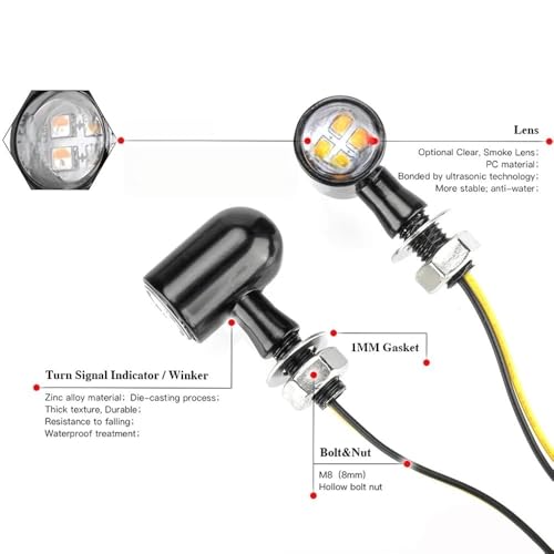 Luz trasera parada para rutas seguras con intermitente integrado y circulacion diurna 5