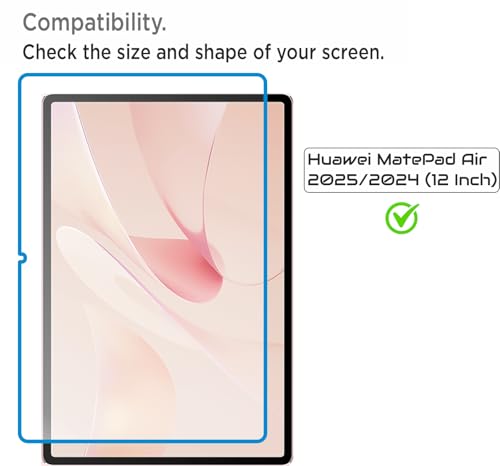 Image of Privacy Anti Peep Matte Screen Guard Compatible With Huawei MatePad Air 2025 /2024 (12 Inch) Anti Spy Blue Light Block Screenguard Not a Tempered Glass Screen Protector