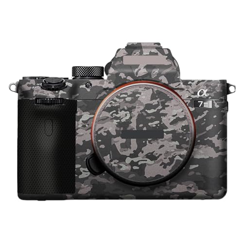 Autocollant de protection anti-rayures Sony A7III A7M3 A7R III A7R3 camouflage champ