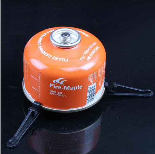 Folding Outdoor Camping Hiking Cooking Gas Tank Canister Stand Tripod Bracket