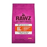 Rawz Real Rabbit Dry Food for Cats with Freeze Dried Coating (3.5 Pounds) Made in USA