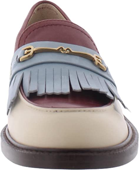 Sam Edelman Cammi Summer Sand/Paprika Leather Almond Toe Slip On Dress Loafers3