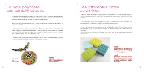 Fleurs en pâte polymère – vue 4