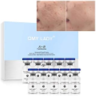 EGF Skin Rejuvenation Serum & Epidermal Growth Factor Powder Kit, Moisturizing Removing Wrinkles, Fine Lines and Pigmentation, Acne Scars Treatment Facial Repairing Serum