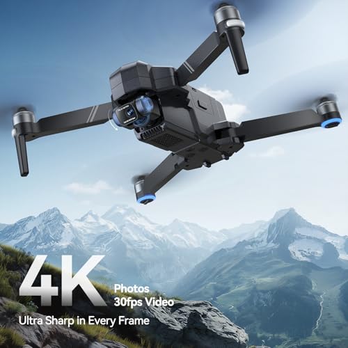 Ruko F11GIM2 Drones with Camera for Adults 4K, 64Mins Flight Time, Gimbal & EIS 4K Camera, 16404ft Digital video Transmission, GPS Auto-return Professional Quadcopter, Level 6 Wind Resistance - Image 3