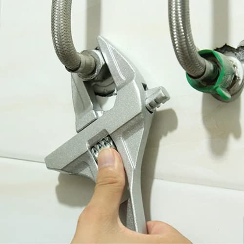 Chave Inglesa Ajustável de Grande Abertura Flexível Grifo Para Torneira de Cozinha Possui Dentes