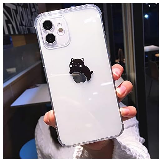 Capa de telefone transparente engraçada e fofa de gato para iPhone 14 Pro Max 13 12 11 X XS XR 7 8 Plus Casal Transparente Capa macia à prova de choque, gato preto, para iPhone 14 lus