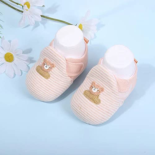 Unisex Baby Booties Newborn Baby Girls Boots Soft Sole Non-Slip Toddler Shoes Infant Slippers Winter Warm Crib Shoes (Yellow, 0-6 Months)2