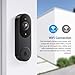 GridTera Smart Video Doorbell Camera Wireless, AI Human Detection and Instant Alerts, Night Vision, 2-Way Audio, Battery Powered, Cloud Storage Sold Seperately, 2.4G WiFi (Chime not Included)
