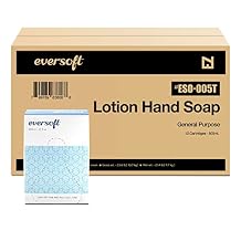 EZbrnd Eversoft General Purpose Lotion Hand Soap Refill, Bag-in-Box, Pack of 12x800ml 27.0 oz, ESO-005T 9128-12
