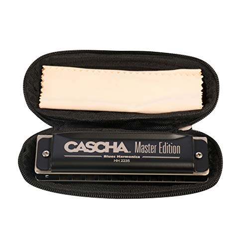 Harmonica en Fa Master Edition avec finitions soignées et étui