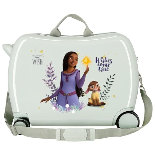 Disney Wishes Come True Children's Suitcase, One Size, Mint, One Size, Children's suitcase3