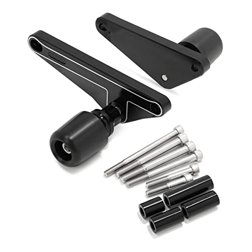 Crash protecteur cadre Trident 660 aluminium et POM noir antichoc
