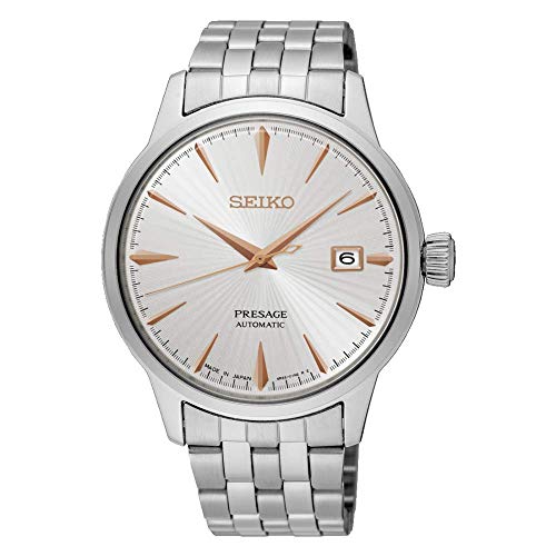 Preisvergleich Produktbild Seiko presage Herren Uhr analog Automatik mit Edelstahl Armband SRPB47J1EST