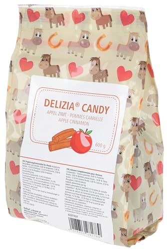 Delizia Candy cubitos premio caballo, manzana/canela, 600 g, naturales