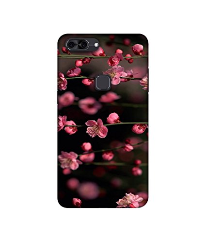 Image of Amazon Brand - Solimo Designer Pink Flowers UV Printed Soft Back Case Mobile Cover for Lava Z90