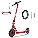 HONEYWHALE S2 Scooter Eléctrico Plegable para Adultos, Patin Electrico con Motor Sin Escobillas, Potencia Máxima 500W, Velocidad Máxima de 25KM/H, Pedales Iluminados en 7 Colores