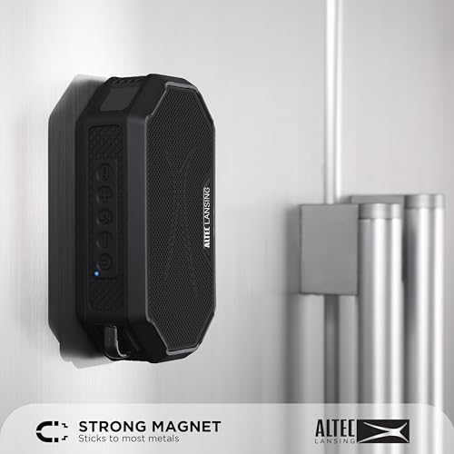 Image of Altec Lansing Portable Bluetooth Speaker HYDRAMINI 2.0, IP67 Waterproof, Portable Speaker, 12h Playtime, Wireless Pairing, USB-C Quick Charge, Magnetic Bluetooth, Voice Assistant Integration