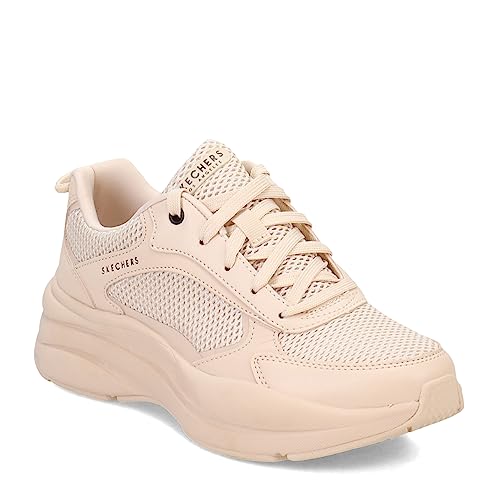 Skechers Rue Twisterz Basket Femme blanche en cuir synthétique