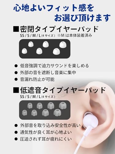 トップランド『ハンズフリーステレオイヤホンAUCMSH1』