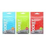 TENGA テンガ POCKET TENGA バラエティセット 白 SEASON1 手軽に・すぐに使える薄型TENGA ローションパウチ入り 3個 (x 1)