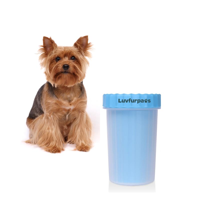 Luvfurpaws Dog Paw Cleaner Cup | Portable Paw Washer for Small Dogs | Soft Silicone Bristles for Fast, Effective Cleaning | Pet Foot Cleaner (Multicolor, Set of 2) (B0D7Q17SPZ) Amazon Price History, Amazon Price Tracker