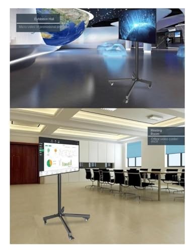 Soporte móvil para TV con ruedas para pantallas de 14-42 pulgadas miniatura 7