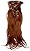 Produktbild Love Hair Extensions Human Hair Silky Straight 10 Piece Full Head Set 18-inch Copper