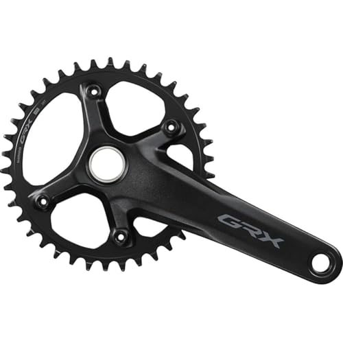 Pédalier SHIMANO GRX 172.5mm noir haut de gamme en technologie Hollowtech II 12V