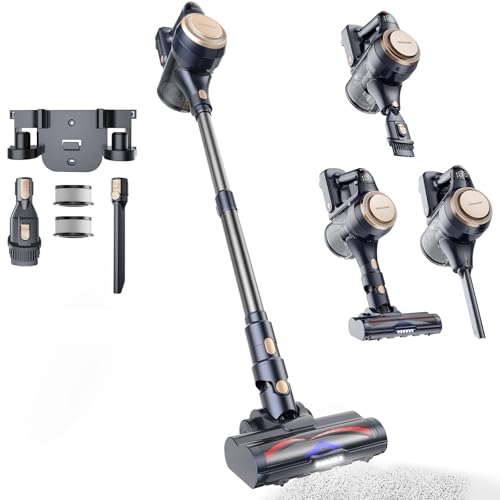 Proscenic P11 Lite Akku Staubsauger Kabellos, 40kPa 50 Minuten Leichter Kabelloser Staubsauger mit...