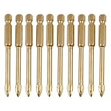 【Vielseitige Kompatibilität】 Diese Bohrer können mit gewöhnlichen Bohrhämmern verwendet werden, wodurch sie mit einer Vielzahl von Bohrwerkzeugen kompatibel sind.