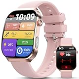 📈💓【ECG + HRV & Alerte Cardiaque】: Cette montre connectée homme récemment mise à niveau génère un rapport ECG en seulement 30 à 40 secondes. Consultez 32 paramètres de santé cardiaque en temps réel via l'application H Band, notamment la fibrillation auriculaire, la fibrillation ventriculaire et l'arythmie, ainsi qu'une surveillance avancée du HRV. Dotée d'alertes de fréquence cardiaque, elle vous avertit rapidement par vibration lorsqu'elle détecte des rythmes irréguliers. Que ce soit pendant les réunions au bureau, les séances d'entraînement ou le repos nocturne, elle est votre compagnon de santé cardiaque 24 heures sur 24, 7 jours sur 7.
