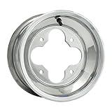 4/115 Douglas A5 Wheel 9X8 3.0 + 5.0 Polished Aluminum for Yamaha BANSHEE 350 1991-2006