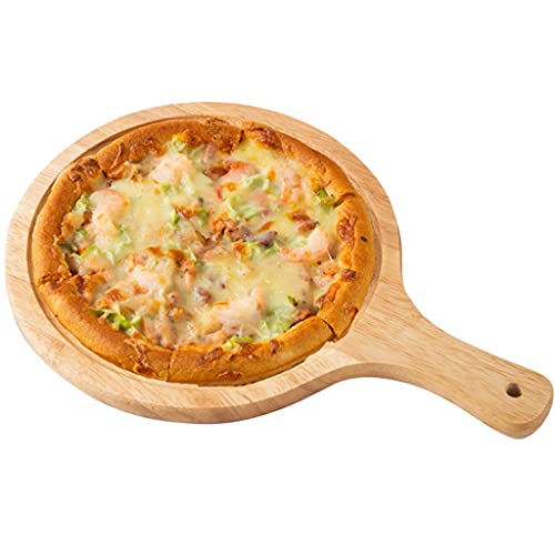 Pizza Peel Pizza Paddle Board With Handle For Homemade Pizza Cutting Fruit Vegetables Cheese (Size : 40x33x1.5cm)
