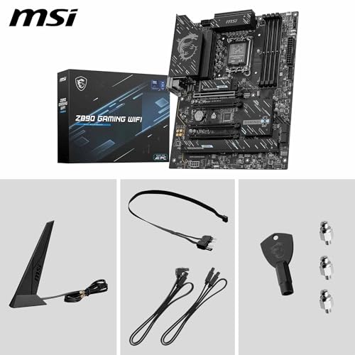 MSI Z890 GAMING WIFI Z890LGA 1851DDR5ATX - vue 9