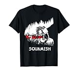 Squamish MTB Downhill Trail Biker British Columbia T-Shirt