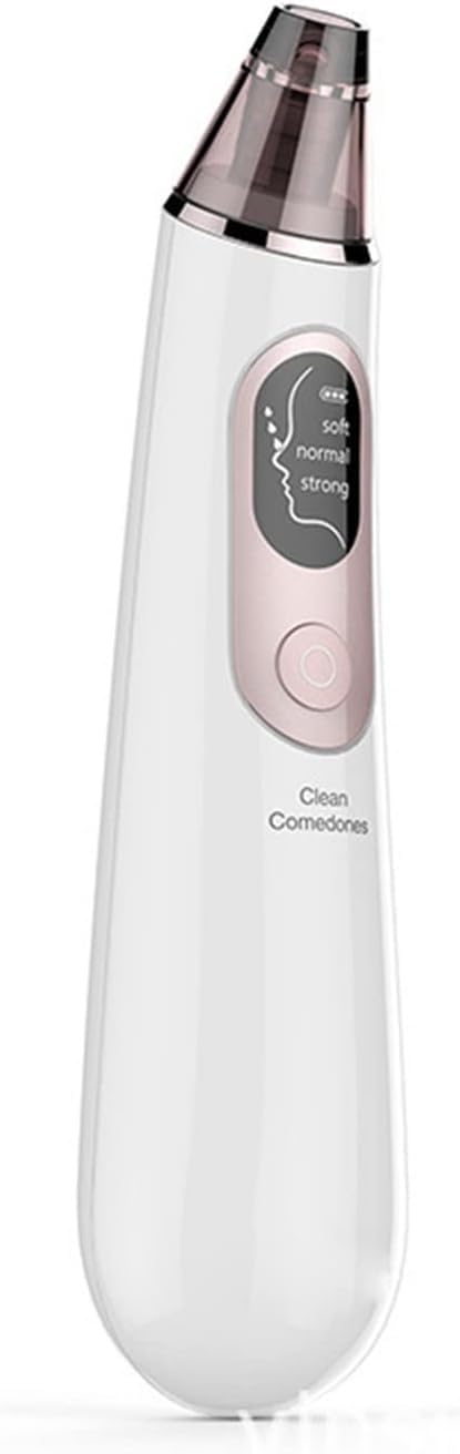 Dissolvant de Points Noirs – Aspirateur de Pores, Nettoyeur de Points Noirs for Les Soins de la Peau, extracteur d'acné avec 4 sondes de Rechange, Rechargeable par USB