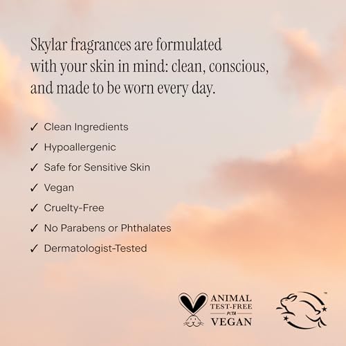 Skylar Vanilla Sky Eau de Parfum -Hypoallergenic & Clean Perfume for Women & Men, Vegan & Safe for Sensitive Skin-Notes of Cappuccino, Vanilla & Caramelized Cedar - 10mL /0.33 Fl oz by Skylar - Image 5