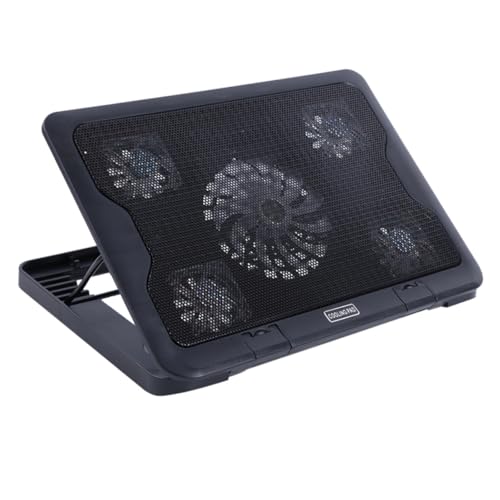 Base refrigerante para portátil ULTECHNOVO con 5 ventiladores miniatura 1